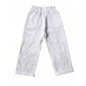 Applique Straight Leg Pants, Casual Fake Drawstring Pants For Spring & Summer, Women's Clothing