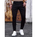 Men's Casual Skinny Jeans, Classic Design Medium Stretch Jeans