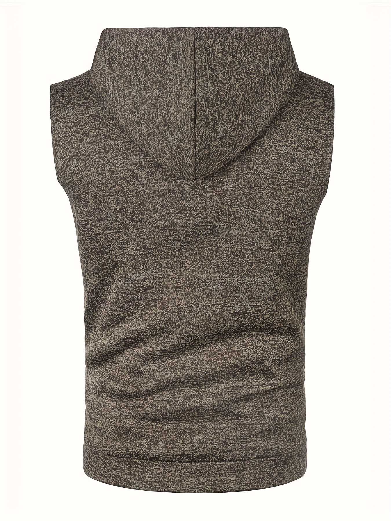 elegant hooded mid stretch vest mens casual vintage style sleeveless sweater vest for fall winter details 31