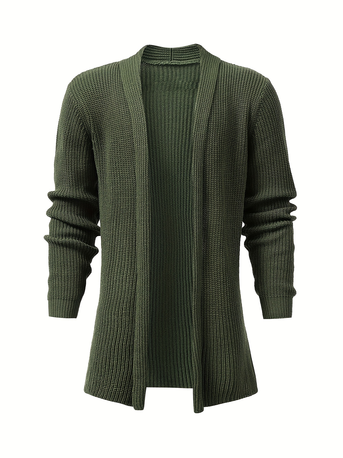 elegant slightly stretch knit cardigan coat mens casual vintage style v neck sweater cardigan for fall winter details 16