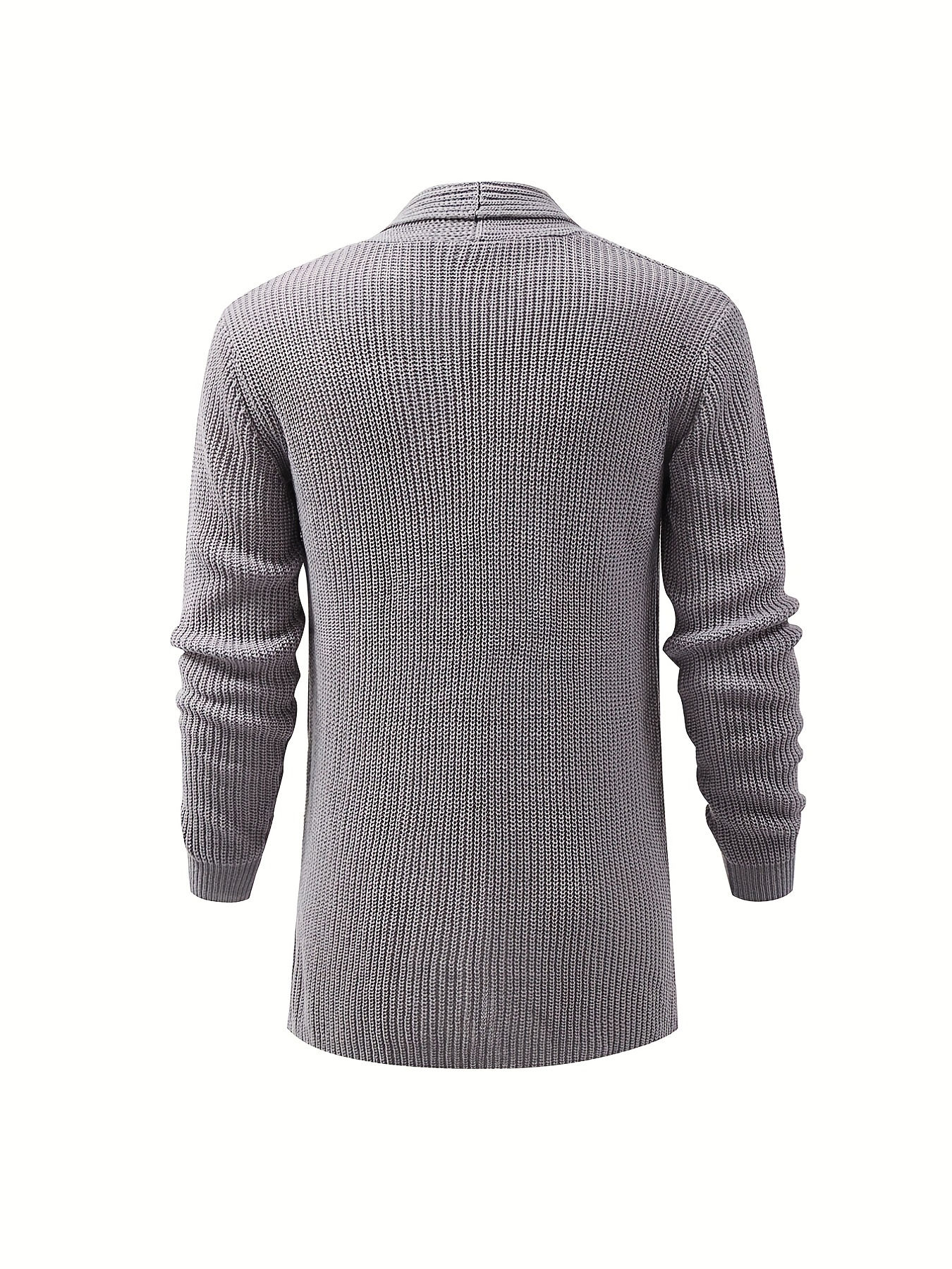 elegant slightly stretch knit cardigan coat mens casual vintage style v neck sweater cardigan for fall winter details 27