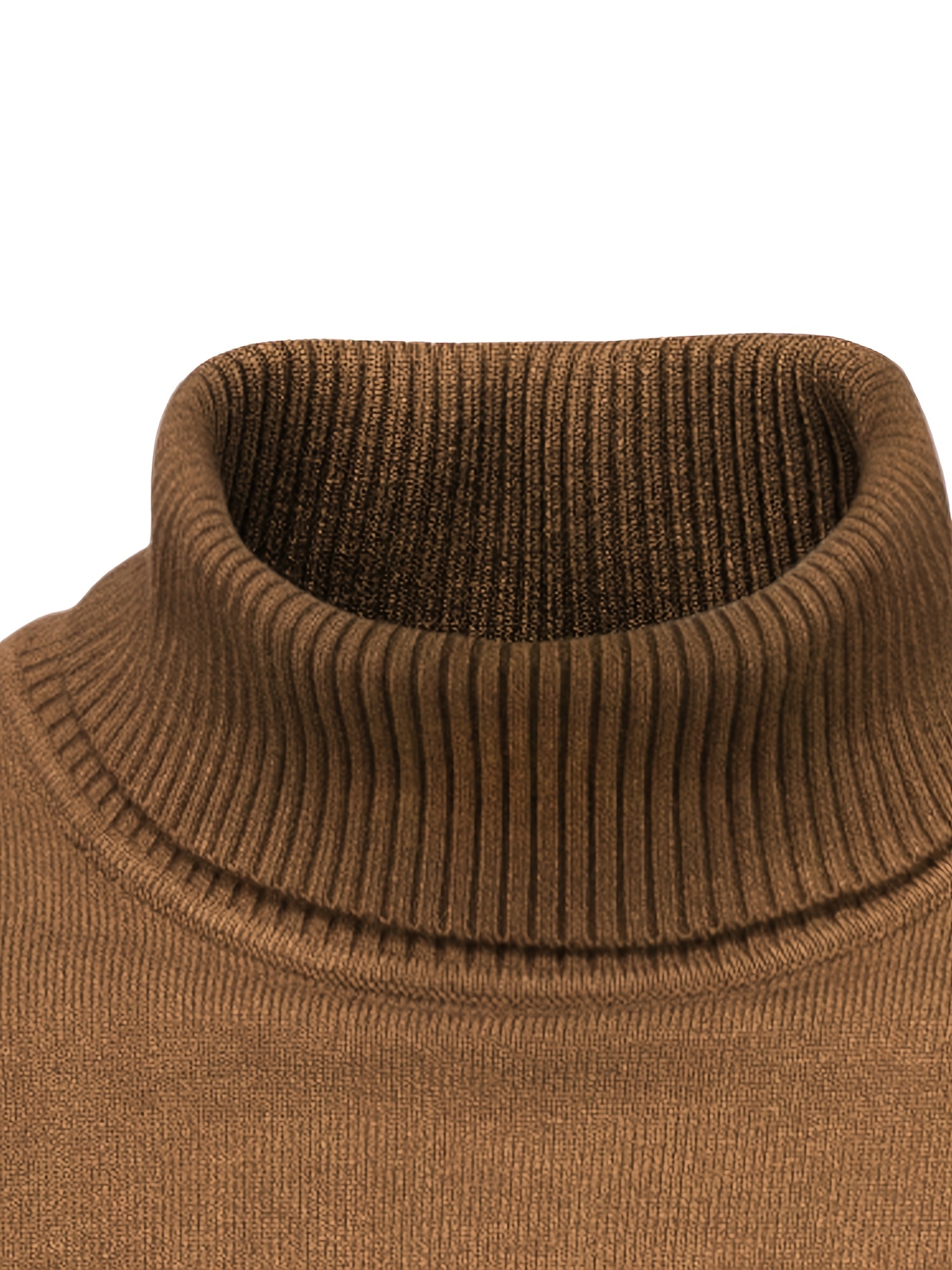 all match best sellers autumn winter pullover men solid turtleneck sweaters details 60